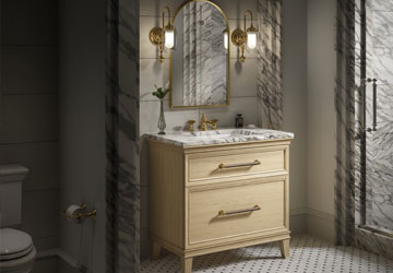 Weinstein Broomall Bath & Kitchen Showroom sample bathroom vanity